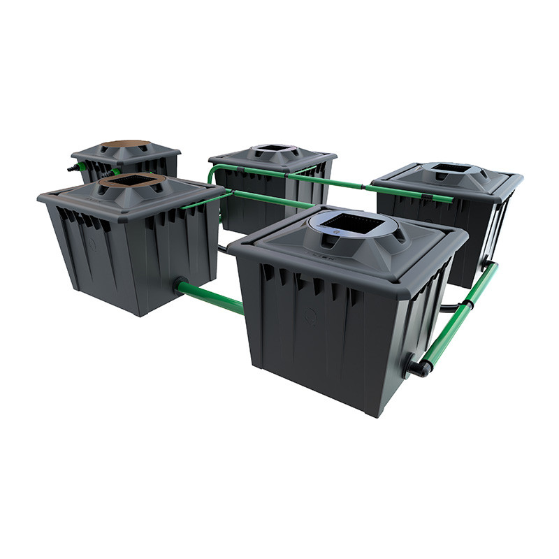 ALIEN RDWC BLACK 4POTS 36L RESERVOIR 120L