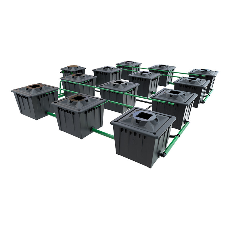 ALIEN RDWC BLACK 12POTS 36L TANK 120L