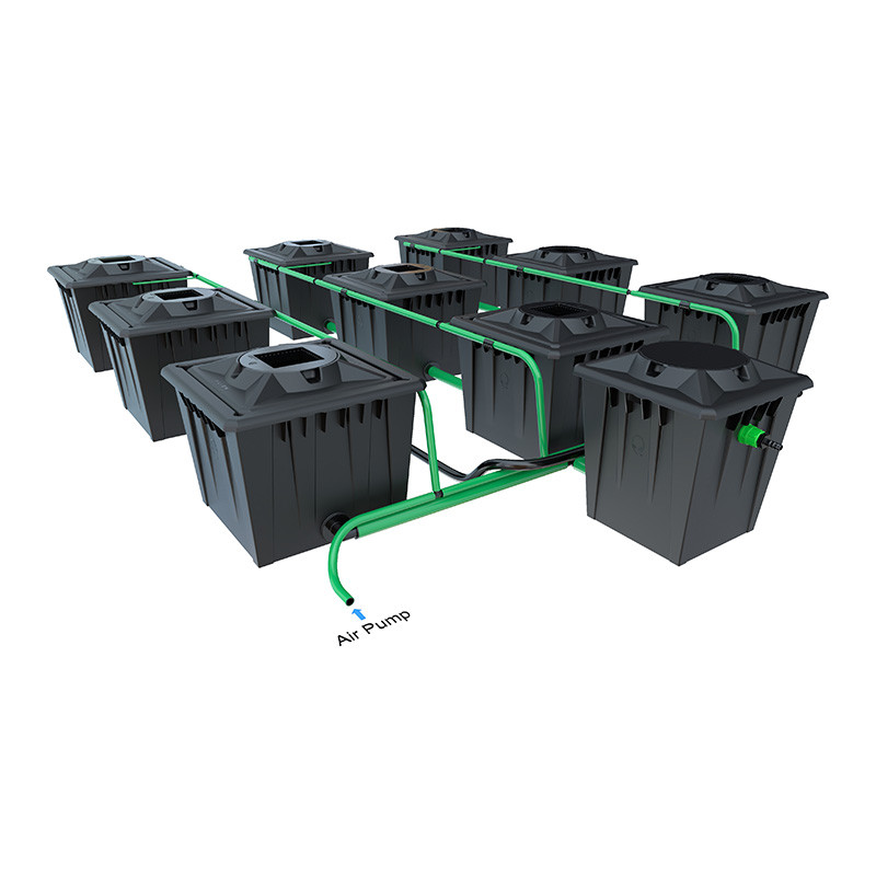ALIEN RDWC BLACK 9POTS 36L TANK 120L
