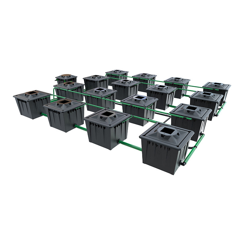 ALIEN RDWC BLACK 16POTS 36L 280L TANK