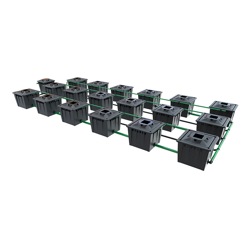 ALIEN RDWC BLACK 18POTS 36L TANK 280L