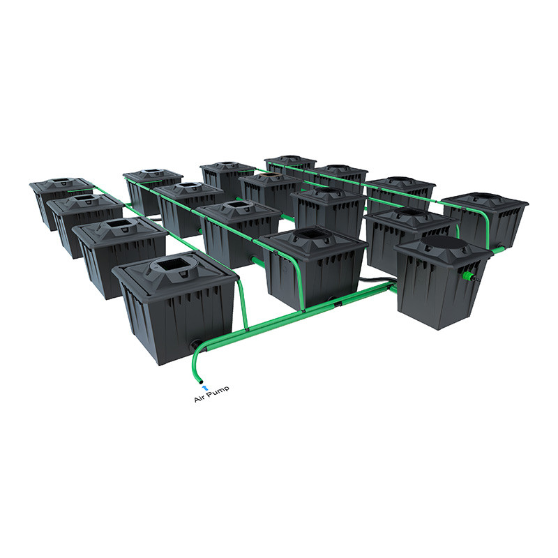 ALIEN RDWC BLACK 16POTS 36L RESERVOIR 280L