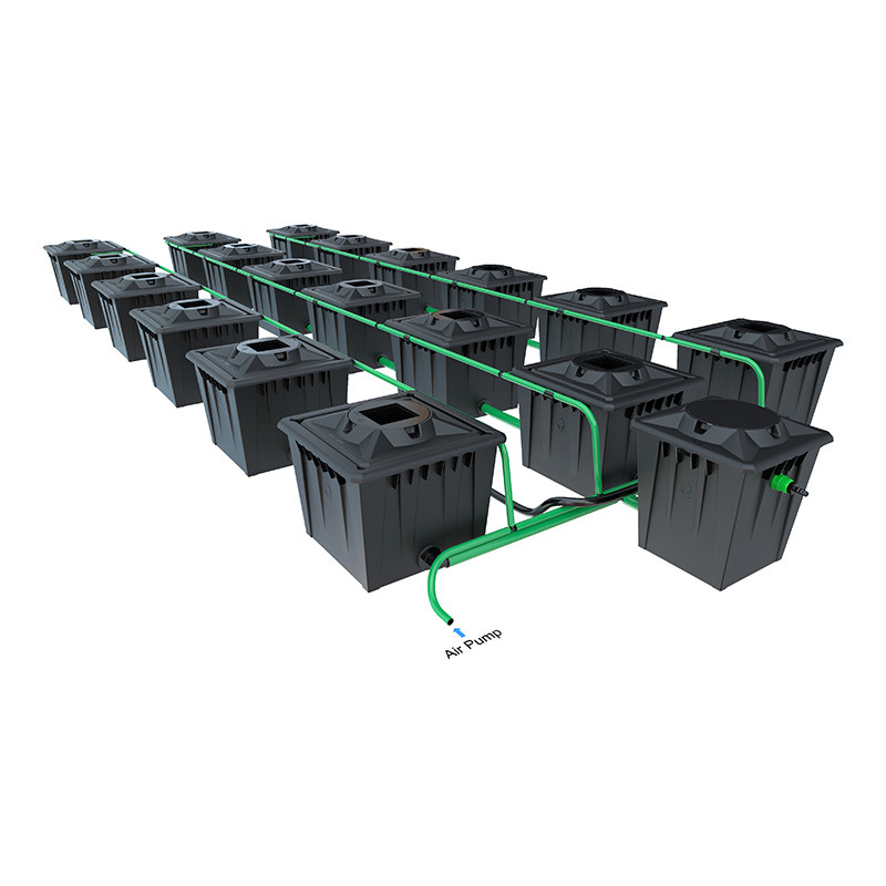 ALIEN RDWC BLACK 18POTS 36L RESERVOIR 280L
