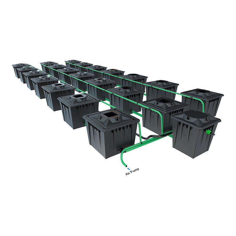 ALIEN RDWC BLACK 21POTS 36L RESERVOIR 280L