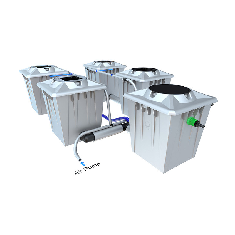 ALIEN RDWC PRO SILVER 4POTS 20L BEHÄLTER 120L