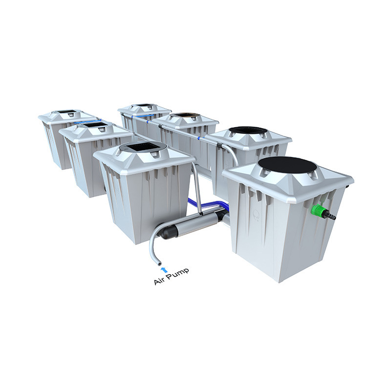 ALIEN RDWC PRO SILVER 6POTS 20L TANQUE 120L