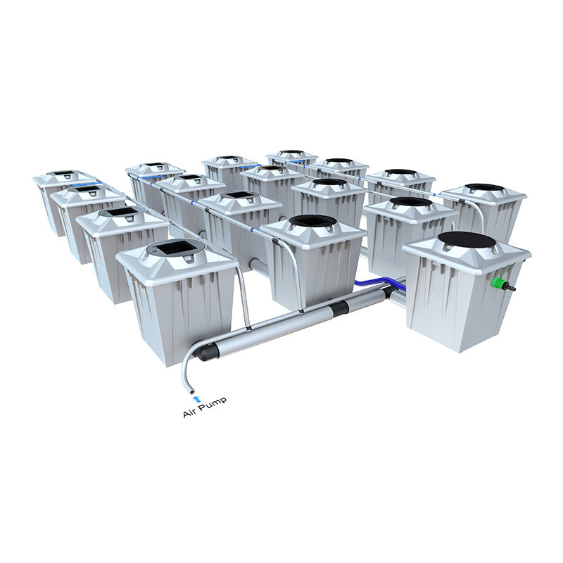 ALIEN RDWC PRO SILVER 16POTS 20L BEHÄLTER 280L