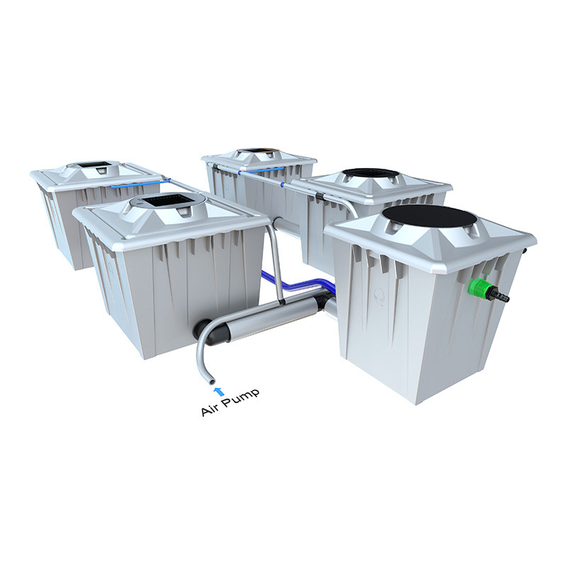 ALIEN RDWC PRO SILVER 4POTS 36L TANK 120L