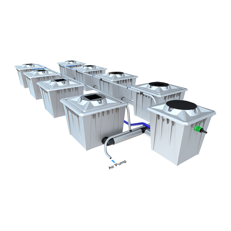 ALIEN RDWC PRO SILVER 8POTS 36L TANK 120L