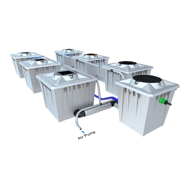 ALIEN RDWC PRO ZILVER 6POT 36L TANK 120L