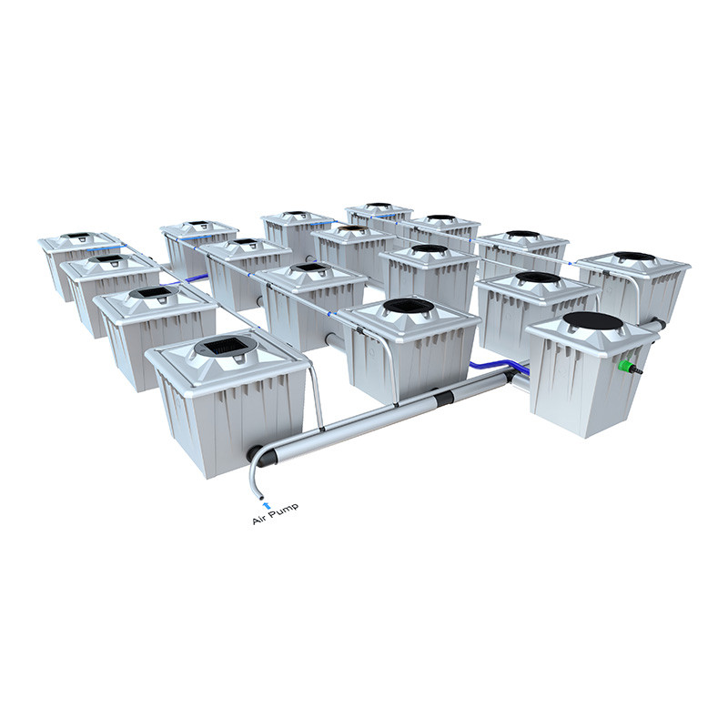 ALIEN RDWC PRO SILVER 16POTS 36L TANK 280L