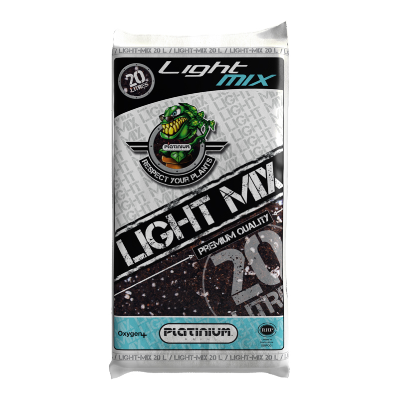 Platinium - Terreau Light Mix Perlite - 20L - Spécial germination, bouturage, croissance