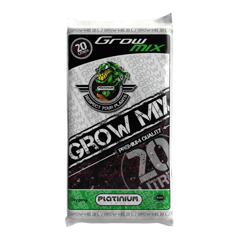 Platinium - Terreau Grow Mix Perlite - 20L - Spécial Croissance et floraison