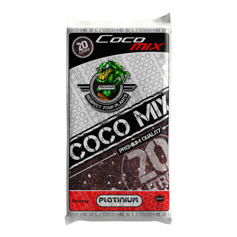 Platinium - Terreau Coco Mix Perlite - 20L - Fibre de coco avec perlite 10% , RHP pure qualité