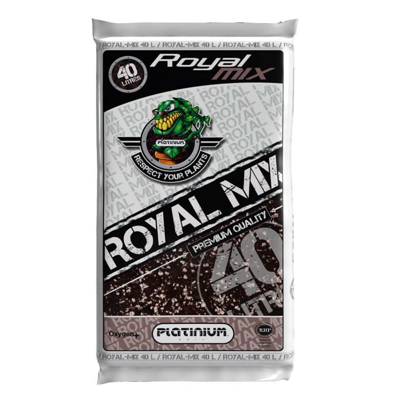 Platinium - Terreau Royal Mix Perlite - 40L - Spécial Croissance et floraison