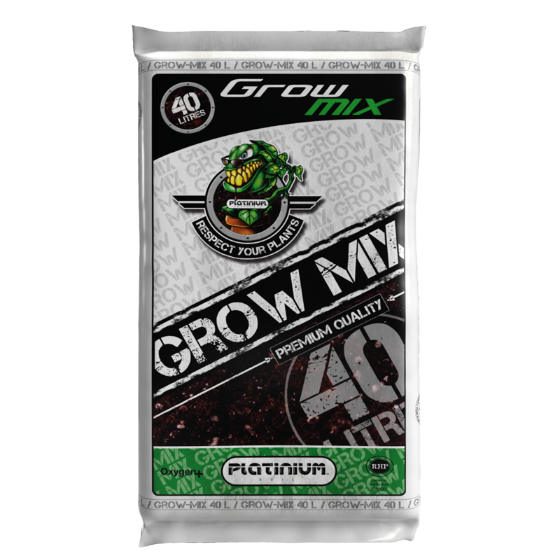 Platinium - Terreau Grow Mix Perlite - 40L - Spécial Croissance et floraison