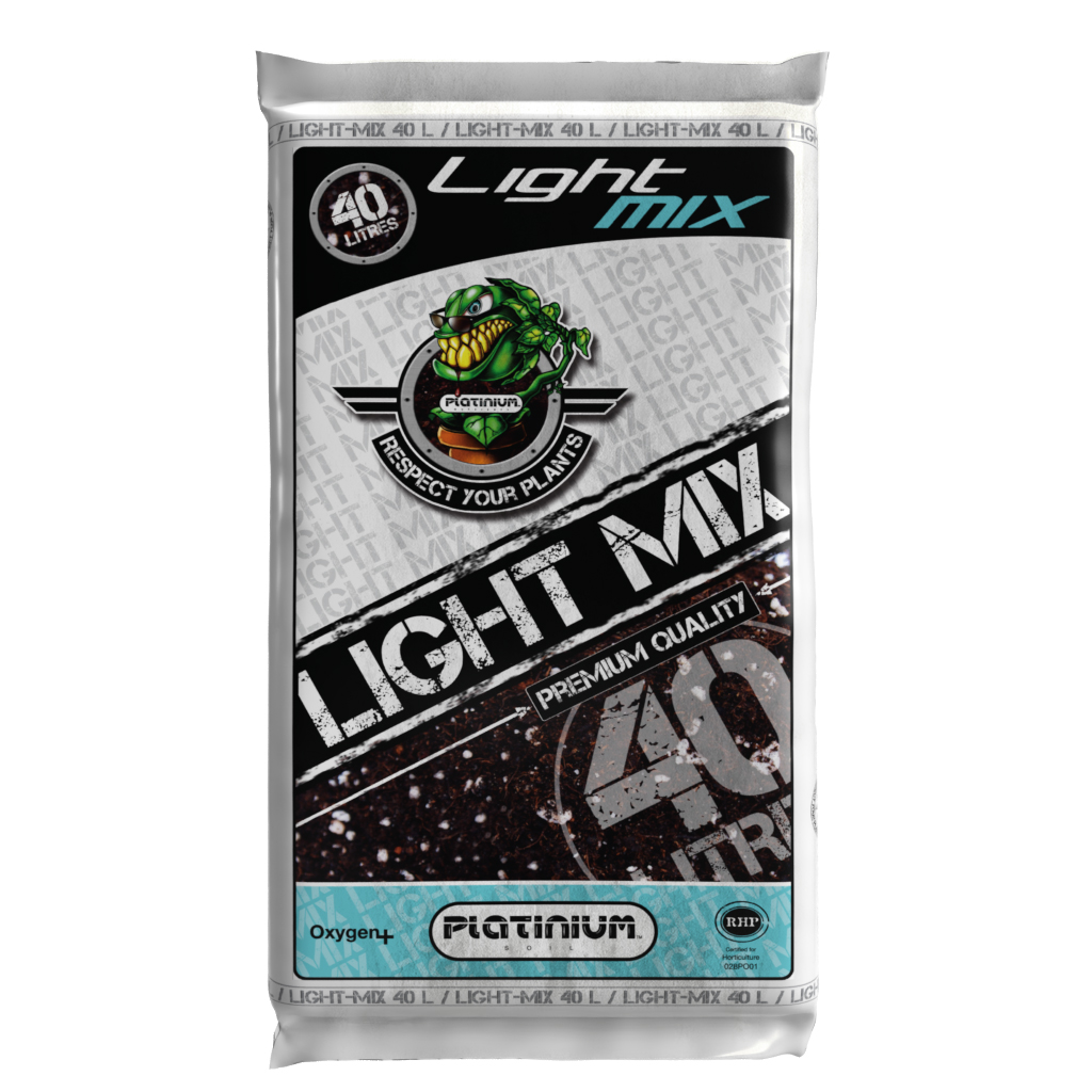 Platinium - Terreau Light Mix Perlite - 40L - Spécial germination, bouturage, croissance