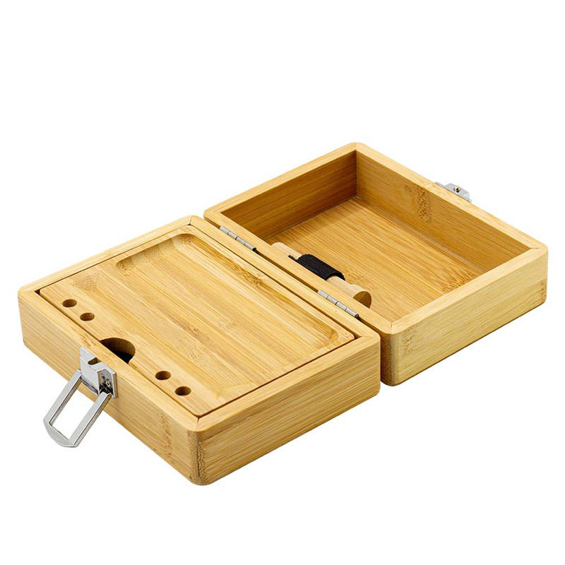 G-Rollz - Boite de rangement en bambou - 14x10x6cm