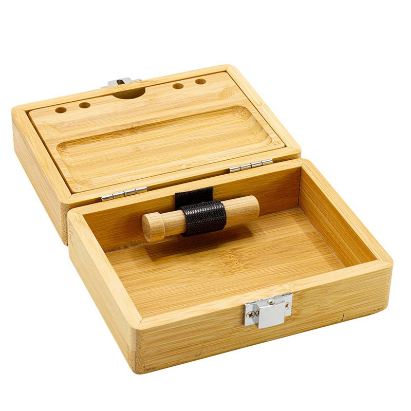 G-Rollz - Boite de rangement en bambou - 14x10x6cm