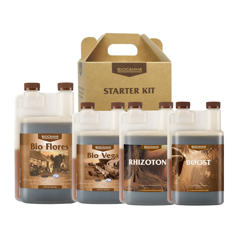 Biocanna - Starter Kit - Pack engrais Terre