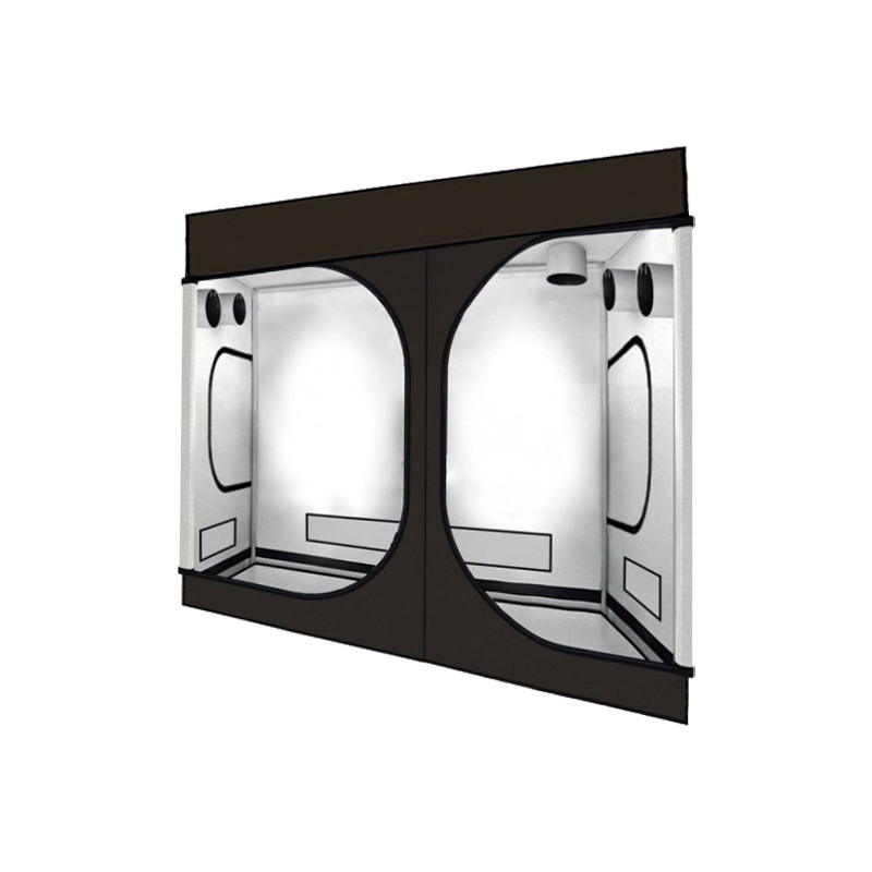 Superbox - Evolution Mylar 1680D - 240X120X200 cm - 2 Extensions de 20 cm- Chambre de Culture
