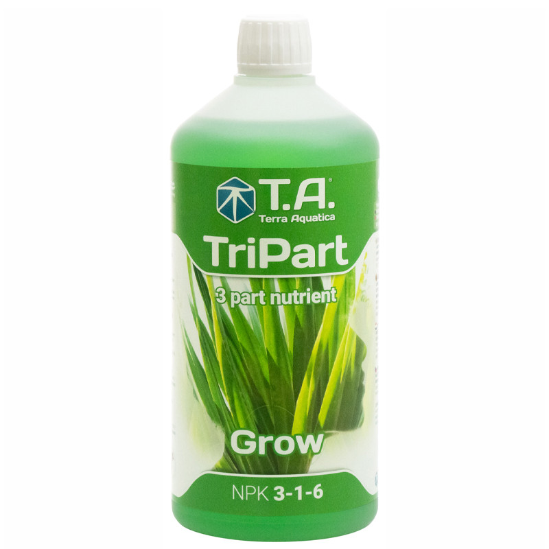 GHE - Engrais Tripart Grow 1L , (Floragro)