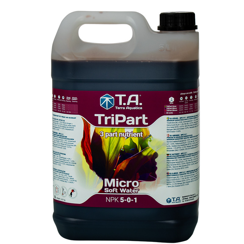 GHE - TripartMicro Freshwater Fertilizer 5L (Flora Micro)