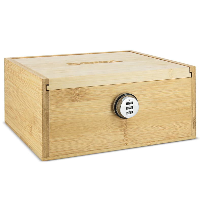 G-Rollz - Boite de rangement sécurisé en bambou - 25x20x11.5cm