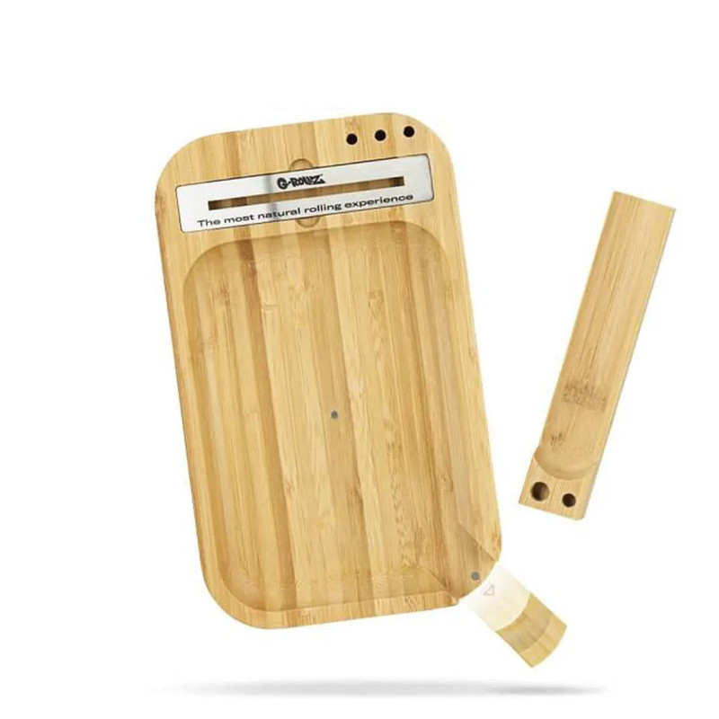 G-Rollz - Bamboo rolling tray - 28x17cm