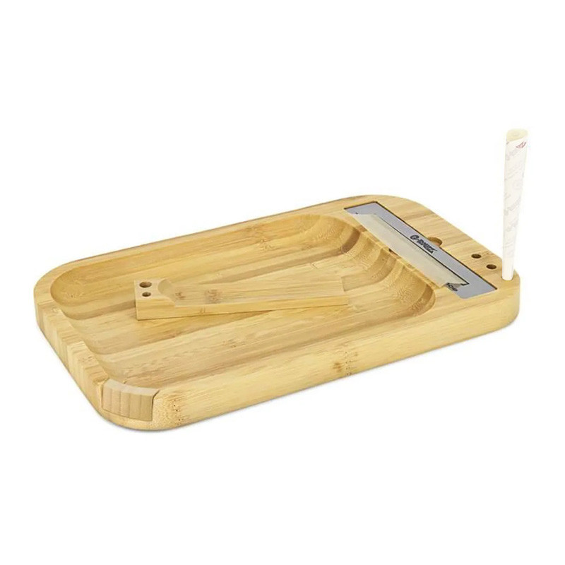G-Rollz - Bamboo rolling tray - 28x17cm