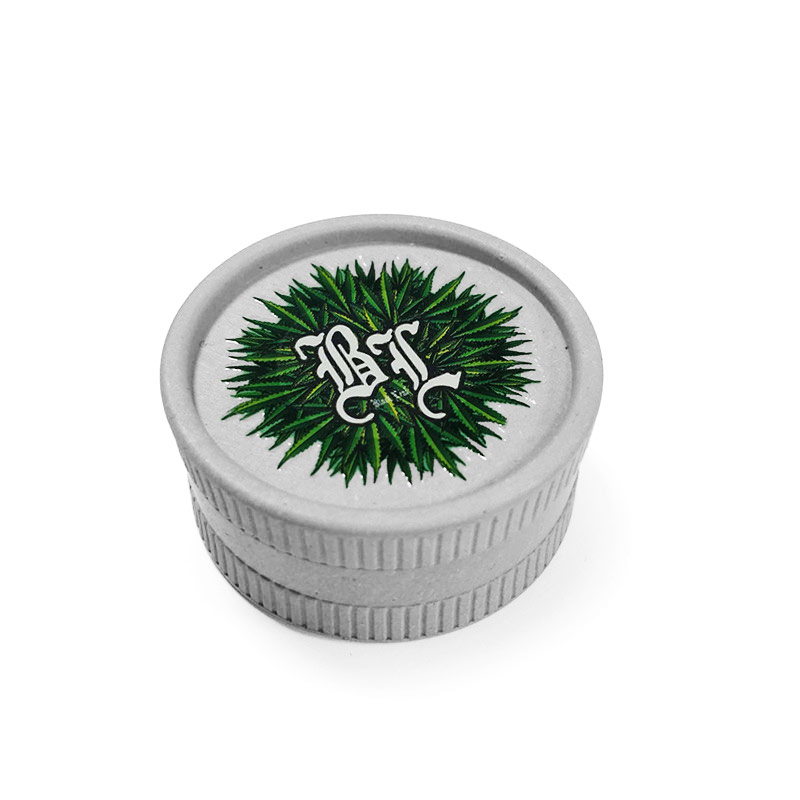 Black Leaf - Grinder biodégradable blanc - Ø 55 m