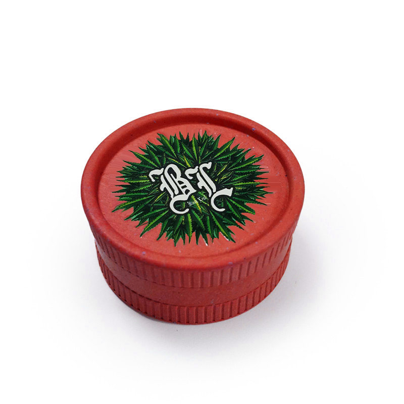 Black Leaf - Grinder biodégradable rouge - Ø 55 m