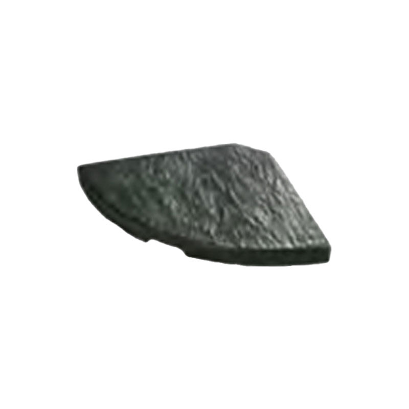 Hairie-Grandon - Dalles de Parasol 1/4 de rond - Ton anthracite 16 Kg - Lot de 4