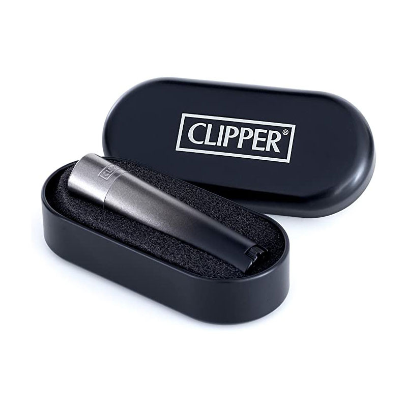 Accendino ricaricabile in metallo CP11RH - Black Gradiente - Clipper