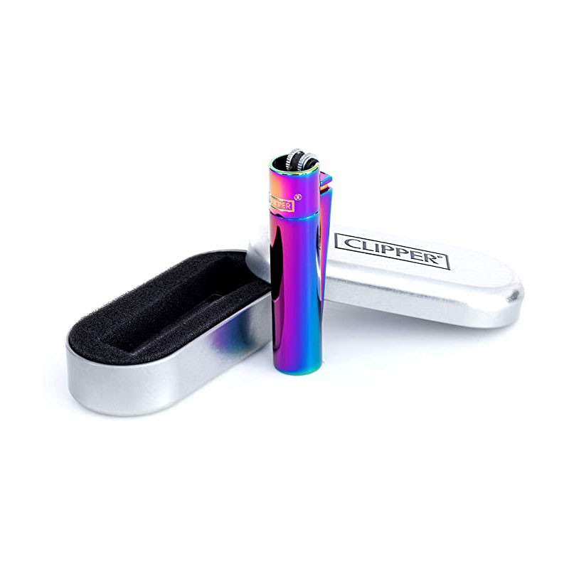 Briquet métal rechargeable CP11RH - Icy color - Clipper