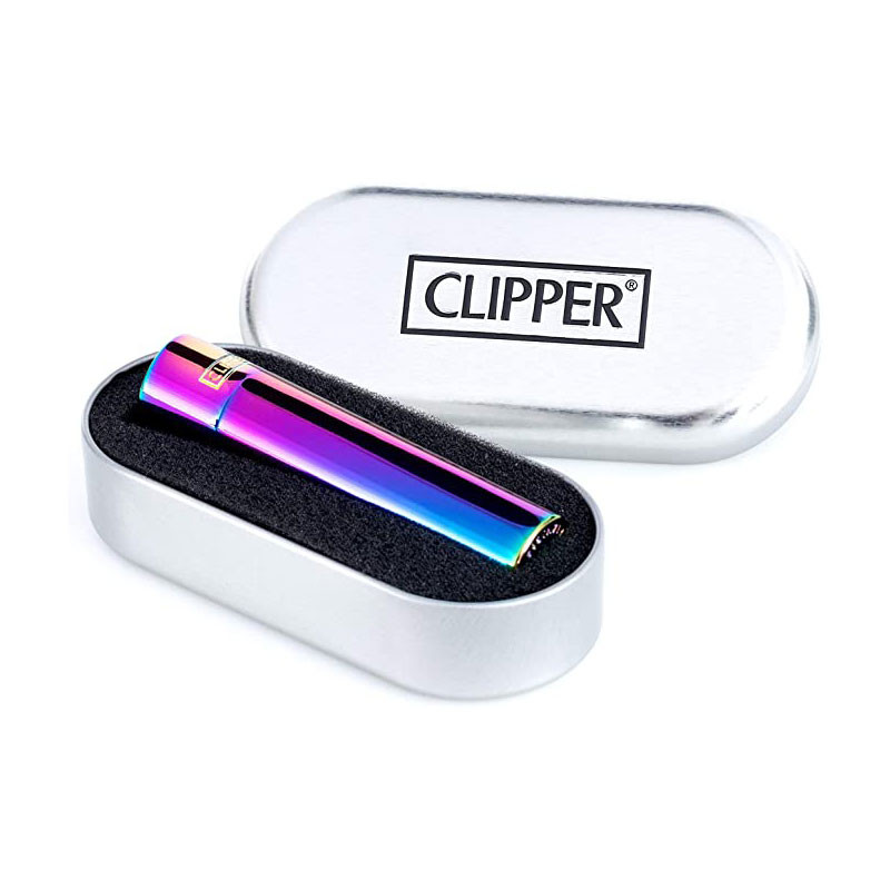 Briquet métal rechargeable CP11RH - Icy color - Clipper