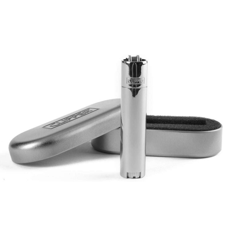 Refillable metal lighter CP11RH - Carbon - Clipper
