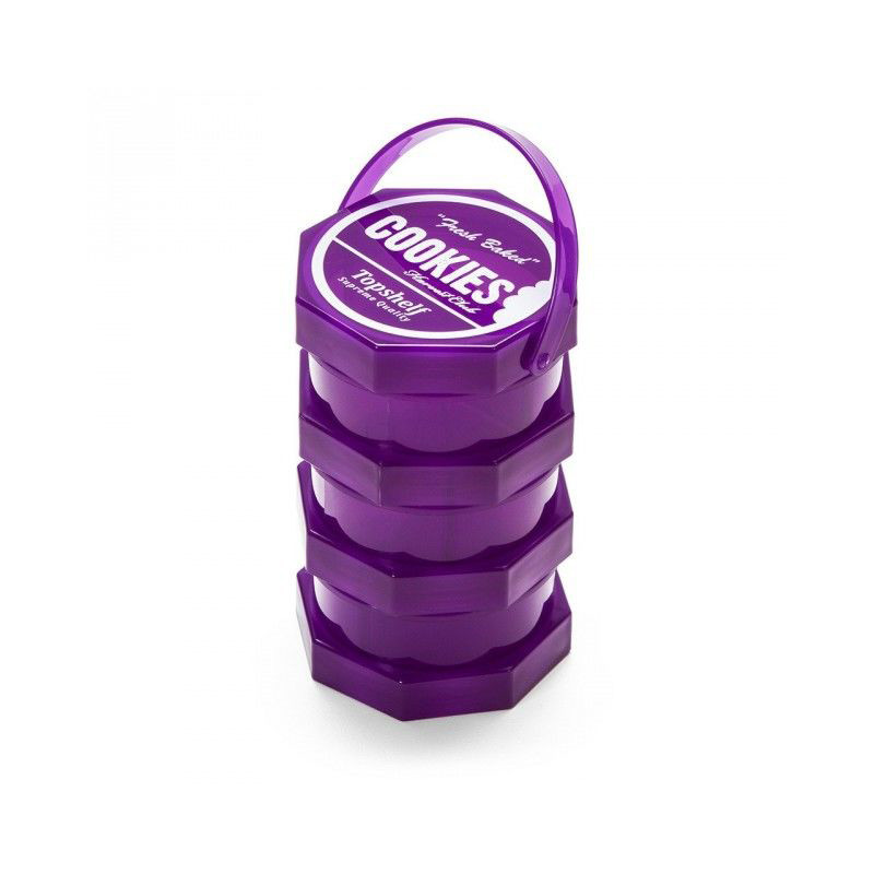 Cookies - Vorratsglas violett
