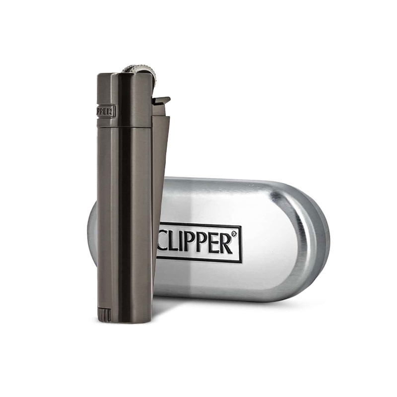 Refillable metal lighter CP11RH - Carbon - Clipper