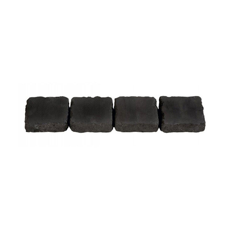 Hairie-Grandon - Pavé Rustique 53X11,5X3,5cm - Anthracite - Lot de 4
