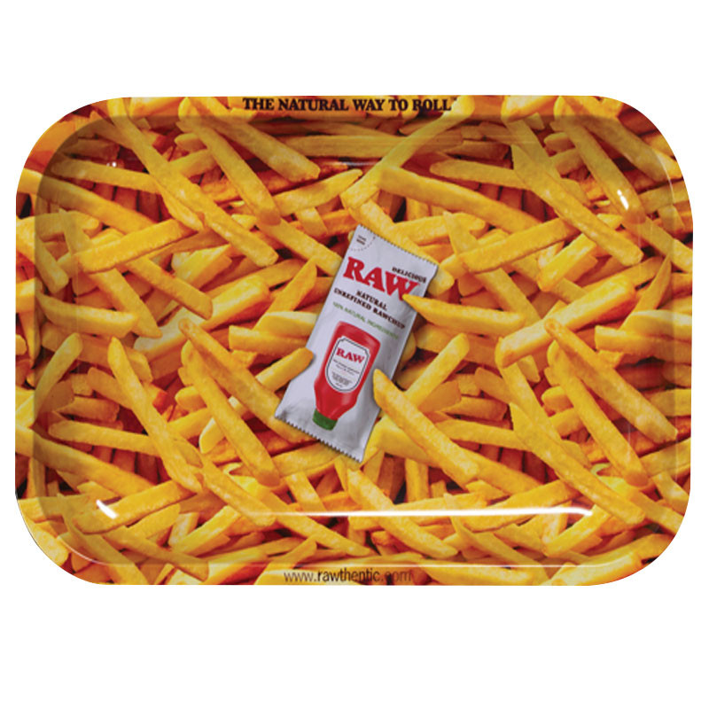 Raw - Plateau design métal S - French Fries 18x28cm