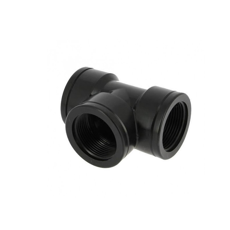 Plasson - Raccord en Té - PP 1'' FFF