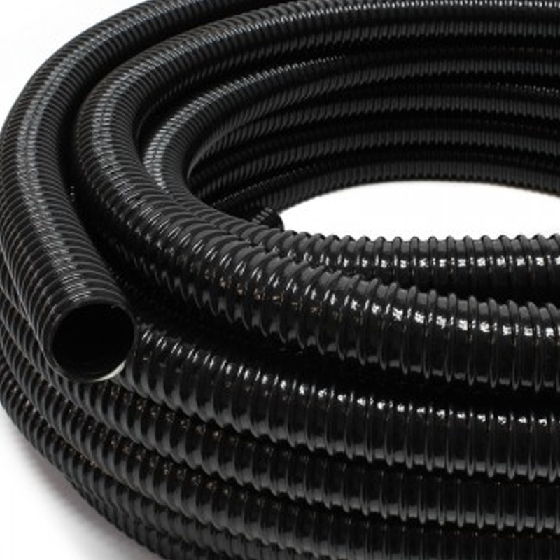 Black Spiral Tubing for Basin Ø25 mm