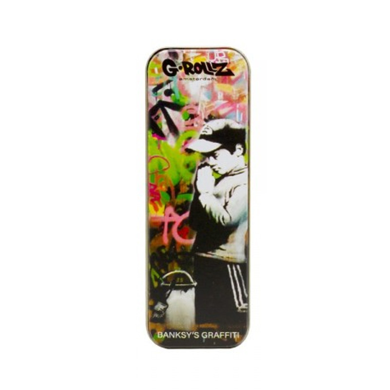 G-Rollz - Boite métal - Banksy's Graf - Prière enfant - 12x4x2.5cm