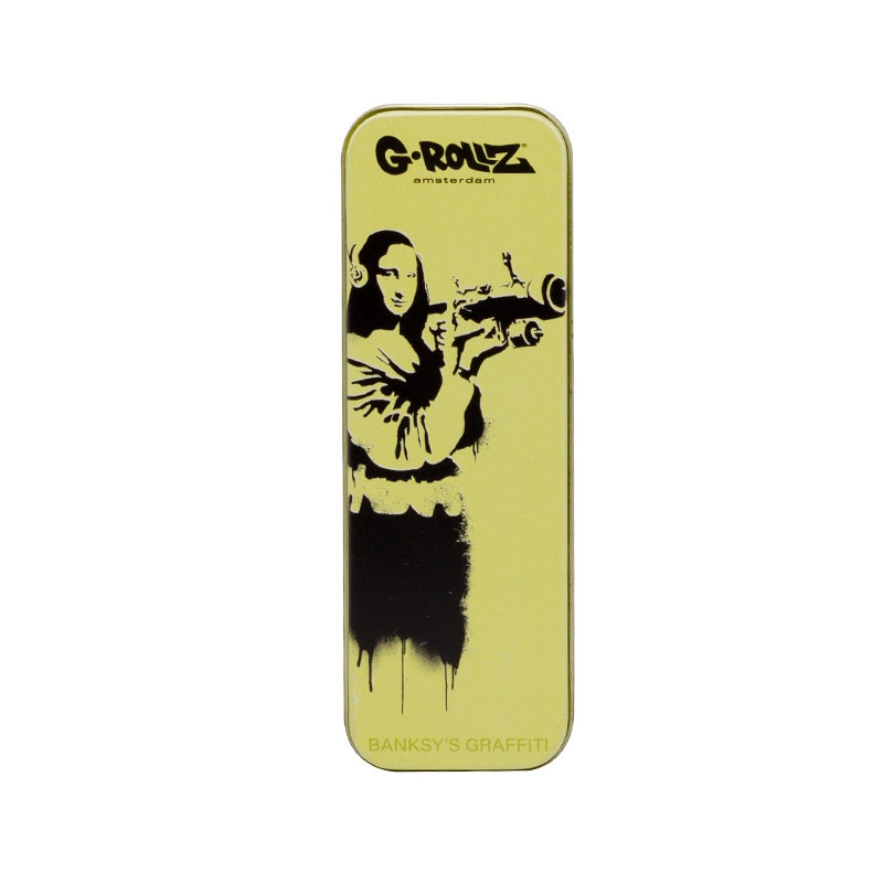 G-Rollz - Metalldose - Banksy's Graf - Mona launcher - 12X4X2.5CM