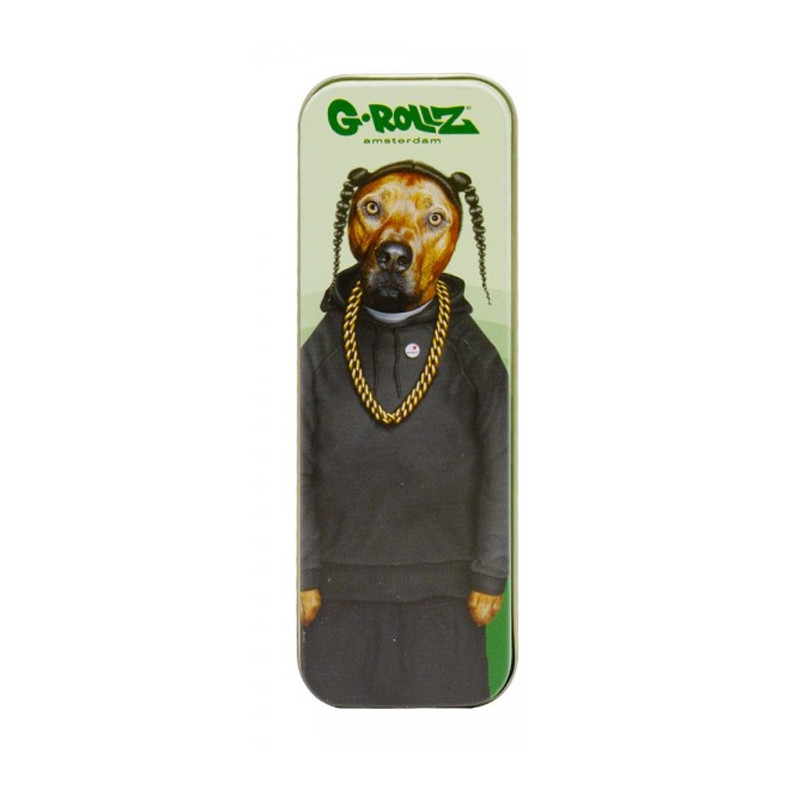 G-Rollz - Scatola di metallo - Set piccolo 1 - Rap pets rock - 12X4X2.5CM