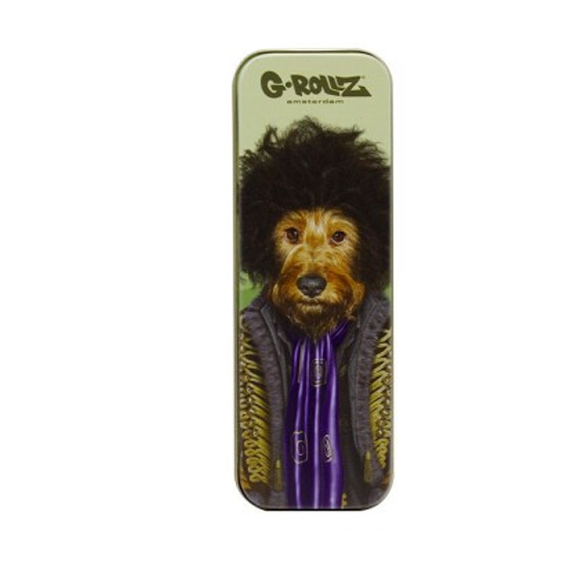 G-Rollz - Boite métal - Touffe pets rock - 12x4x2.5cm