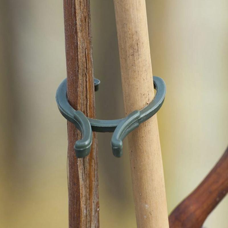 Nature - Lot von 40 Ringen zur Befestigung an Stäben - Verschiedene Durchmesser