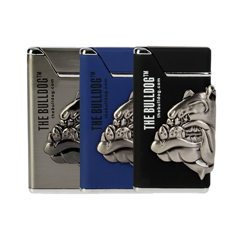 The Bulldog - Briquet Black Lighter Shinny