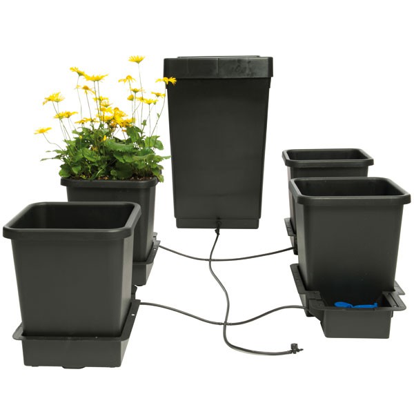Autopot - Kit Autopot 4 pots 15L, hydroponic system without pump and electricity